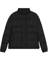 HUGO - Balto Logo-Patch Puffer Jacket - Lyst