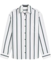 Proenza Schouler - Alia Striped Shirt - Lyst