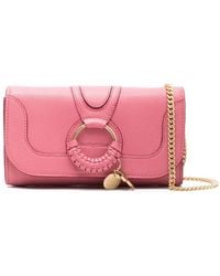 See By Chloé - Hana Leather Chain Wallet - Lyst