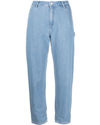 Carhartt - Mid-rise Tapered-leg Jeans - Lyst