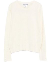 DKNY - Logo-Detail Long-Sleeve Sweater - Lyst