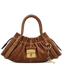 Marc Jacobs - Compact Cristina Suede Tote Bag - Lyst