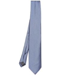 Tom Ford - Micro-Pattern Silk Tie - Lyst