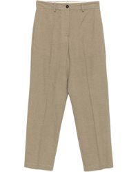 Alysi - Textured Wool Trousers - Lyst