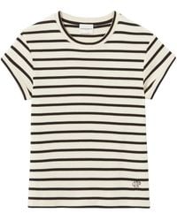 Claudie Pierlot - Gestreept T-Shirt - Lyst