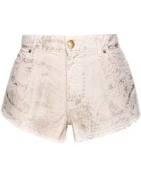 Pinko - Shorts With Graphic Print - Lyst