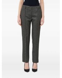 Liu Jo - Pantalon De Costume À Plis Marqués - Lyst