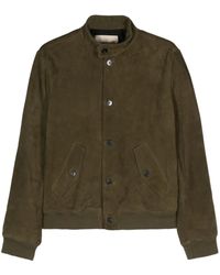 Zadig & Voltaire - Button-Up Suede Jacket - Lyst