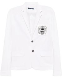 Polo Ralph Lauren - Logo-Embroidered Blazer - Lyst