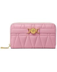 Versace - Medusa '95 Quilted Long Wallet - Lyst