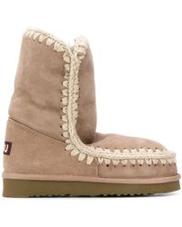 Mou - Stiefel Mit Shearling-Futter - Lyst