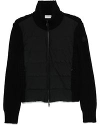 Moncler - Vest Met Gewatteerd Vlak - Lyst