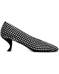LA ROSE - Crystal Pumps - Lyst
