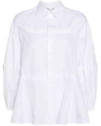 Comme des Garçons - Raw Cut-edge Cotton Shirt - Lyst