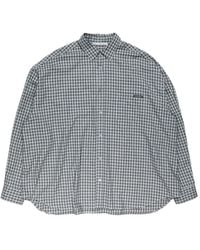 Acne Studios - Camisa De Franela Con Botones - Lyst