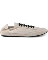 Prada - Sneakers Collapse Aus Re-Nylon Mit Veloursleder - Lyst
