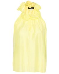 Twinset - Voile Top With Ruffles - Lyst