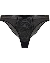 Tom Ford - Lace-Panelled Point D'Esprit Briefs - Lyst
