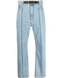 JW Anderson - Vaqueros rectos con detalle de candado - Lyst