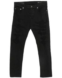 Dondup - Distressed Slim-Fit Jeans - Lyst