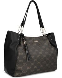 Liu Jo - Medium Monogram-Pattern Tote Bag - Lyst