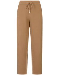 Moncler - Drawstring Wool And Cashmere-Blend Sweatpants - Lyst