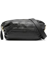 Coccinelle - Bolso satchel de piel con letras del logo - Lyst