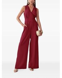 BWLDR - Glade Wrap-Style Sleeveless Jumpsuit - Lyst