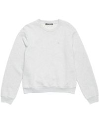 Acne Studios - Fleece Crew-Neck Sweatshirt - Lyst
