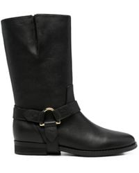 Coccinelle - Harness Leather Boots - Lyst