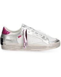 Crime London - Sk8 Deluxe Lace-Up Sneakers - Lyst