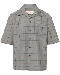 Marni - Gingham-check Button-up Shirt - Lyst