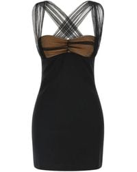 Nensi Dojaka - Draped Mini Dress - Lyst