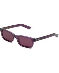 Retrosuperfuture - Gesto Melanzana Rectangle-Frame Sunglasses - Lyst