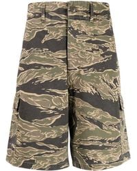 Maharishi - Camouflage-print Cargo Shorts - Lyst