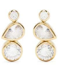 Completedworks - Z08 Crystal Drop Earrings - Lyst