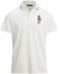 Ralph Lauren - Bear-Motif Polo Shirt - Lyst