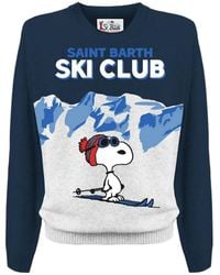 Mc2 Saint Barth - Pull À Motif Snoopy - Lyst