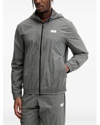 EA7 - Logo-Patch Track Pants - Lyst