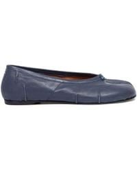 Maison Margiela - Tabi New Leather Ballerina Shoes - Lyst
