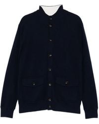 N.Peal Cashmere - Buttoned Cardigan - Lyst