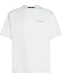 KARL LAGERFELD - Rue St-Guillaume Relaxed T-Shirt - Lyst