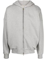 Fear Of God - Zip-up Cotton Hoodie - Lyst