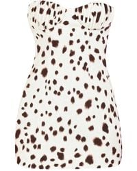ROWEN ROSE - Dalmatian-Pattern Dress - Lyst