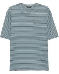 Hiking Patrol - Camiseta A Rayas Con Bolsillo Con Cremallera - Lyst