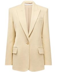 Another Tomorrow - Oversized Tailored Blazer - Lyst