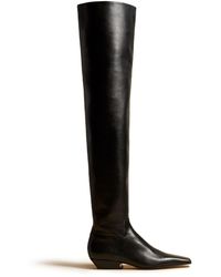 Khaite - The Marfa Over-the-knee Leather Boots - Lyst