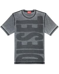 DIESEL - T-Just-L1 T-Shirt mit Logo-Print - Lyst