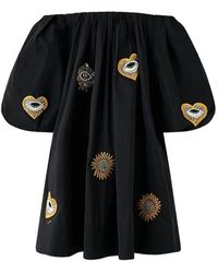 CAMILLA - Off-Shoulder Puff Dress - Lyst