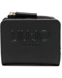 Liu Jo - Logo-Embossed Zip-Around Wallet - Lyst